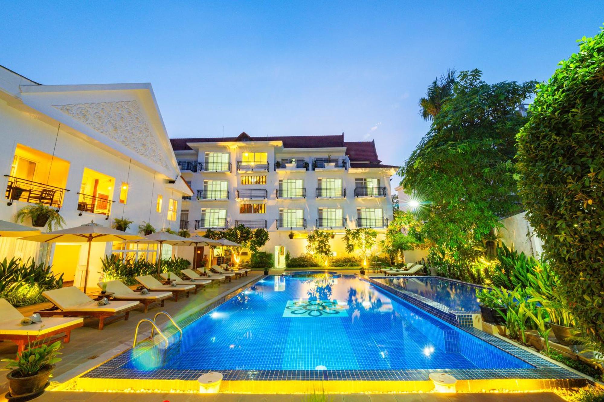 Sala Siem Reap Hotel Luaran gambar The hotel's pool